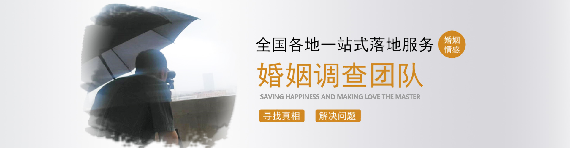 专业的婚姻调查咨询服务